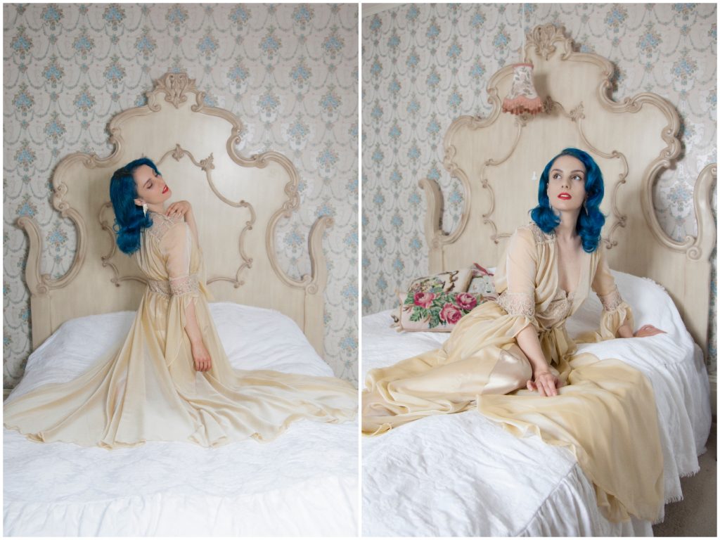 Ivory Boudoir Gown 